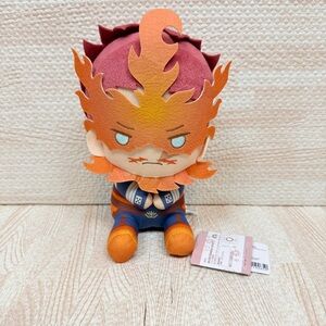 NWT Bandai Spirit My Hero Academia Endeavor BIG Pofuto Plush Doll Crunchyroll